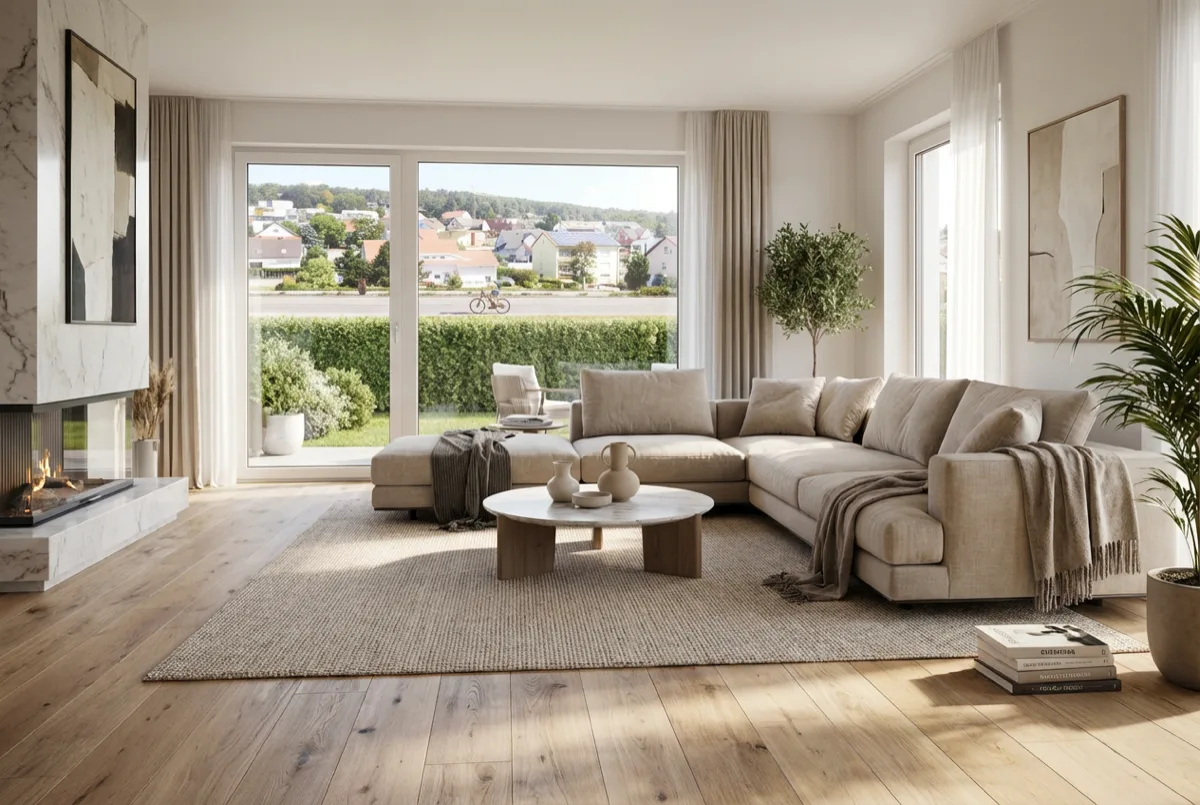 Erdgeschoss Wohnzimmer